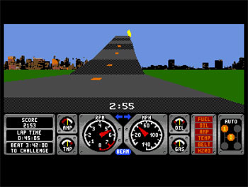 Pantallazo del juego online Race Drivin' (Genesis)