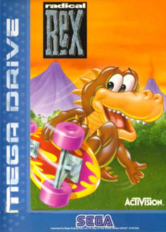 Carátula del juego Radical Rex (Genesis)