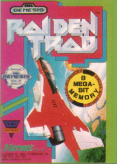 Carátula del juego Raiden Trad (Genesis)