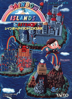 Carátula del juego Rainbow Islands Extra (Genesis)