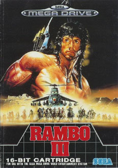 Carátula del juego Rambo III (Genesis)