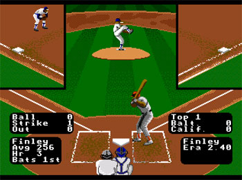 Pantallazo del juego online RBI Baseball 3 (Genesis)