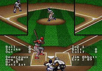 Pantallazo del juego online RBI Baseball 4 (Genesis)