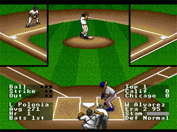 Pantallazo del juego online RBI Baseball '94