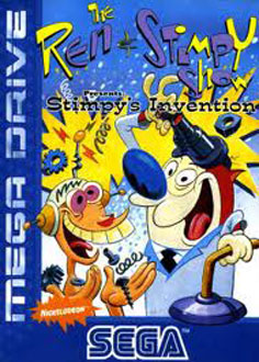 Carátula del juego The Ren & Stimpy Show Presents Stimpy's Invention (Genesis)