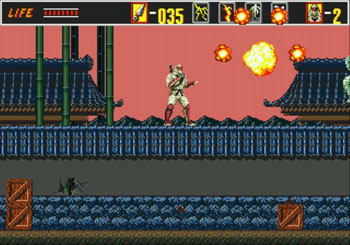 Pantallazo del juego online The Revenge of Shinobi (Genesis)