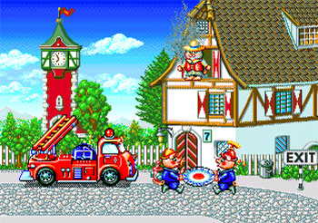 Pantallazo del juego online Richard Scarry's BusyTown (Genesis)