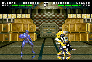 Pantallazo del juego online Rise of the Robots (Genesis)