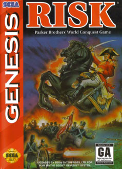 Carátula del juego Risk (Genesis)