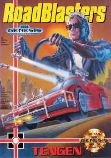 Carátula del juego RoadBlasters (Genesis)