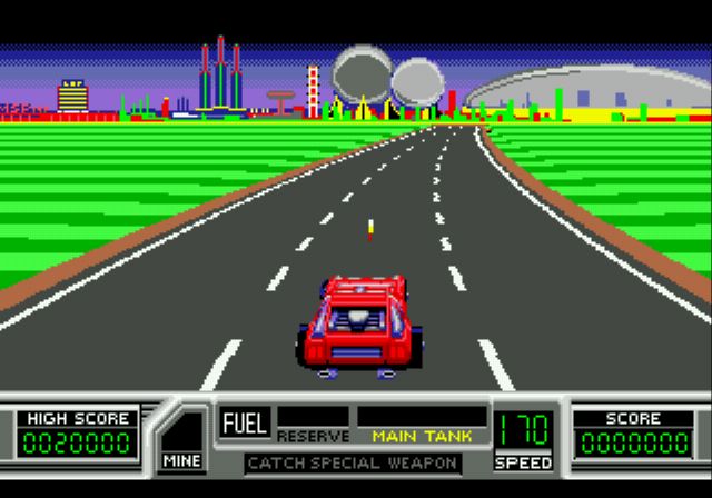 Pantallazo del juego online RoadBlasters (Genesis)