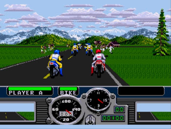 Pantallazo del juego online Road Rash (Genesis)