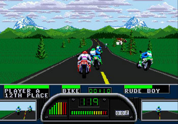 Pantallazo del juego online Road Rash II (Genesis)