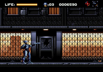 Pantallazo del juego online RoboCop vs The Terminator (Genesis)