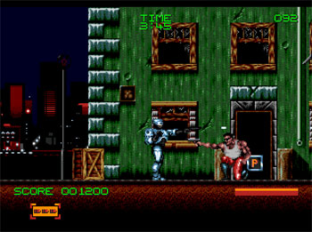 Pantallazo del juego online Robocop 3 (Genesis)