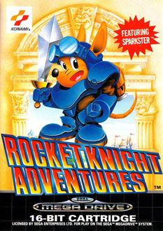 Carátula del juego Rocket Knight Adventures (Genesis)