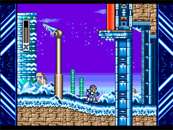 Pantallazo del juego online Rockman X3 (Genesis)