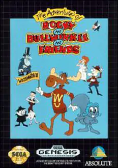 Portada de la descarga de The Adventures of Rocky and Bullwinkle and Friends