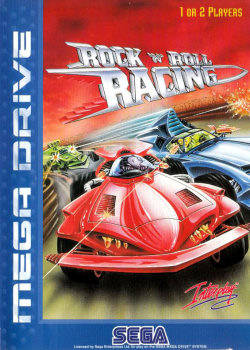 Carátula del juego Rock 'n Roll Racing (Genesis)