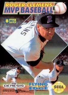 Carátula del juego Roger Clemens' MVP Baseball (Genesis)