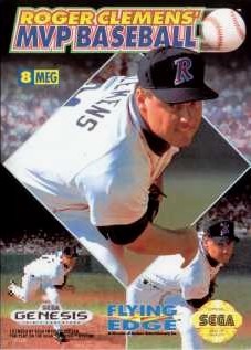 Carátula del juego Roger Clemens' MVP Baseball (Genesis)