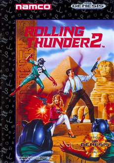 Carátula del juego Rolling Thunder 2 (Genesis)