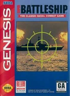 Carátula del juego Super Battleship (Genesis)