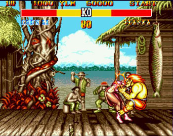 Pantallazo del juego online Street Fighter II Special Champion Edition (Genesis)