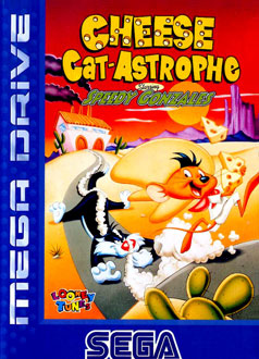 Carátula del juego Cheese Cat-astrophe Starring Speedy Gonzales (Genesis)