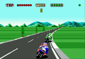 Pantallazo del juego online Super Hang-On (Genesis)