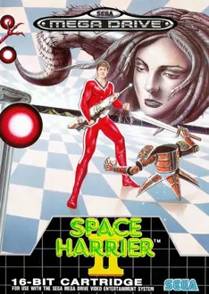 Portada de la descarga de Space Harrier II