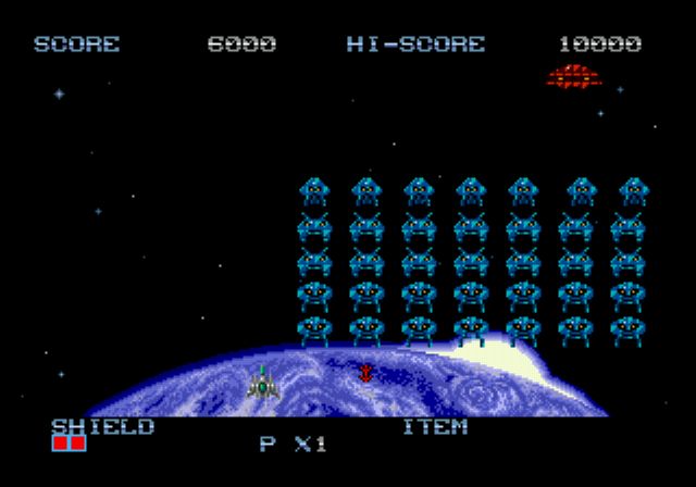 Pantallazo del juego online Space Invaders '91 (Genesis)
