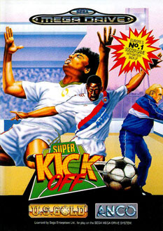 Carátula del juego Super Kick Off (Genesis)