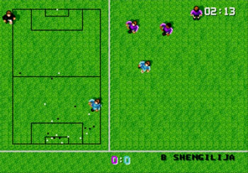 Pantallazo del juego online Super Kick Off (Genesis)