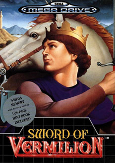 Carátula del juego Sword of Vermilion (Genesis)