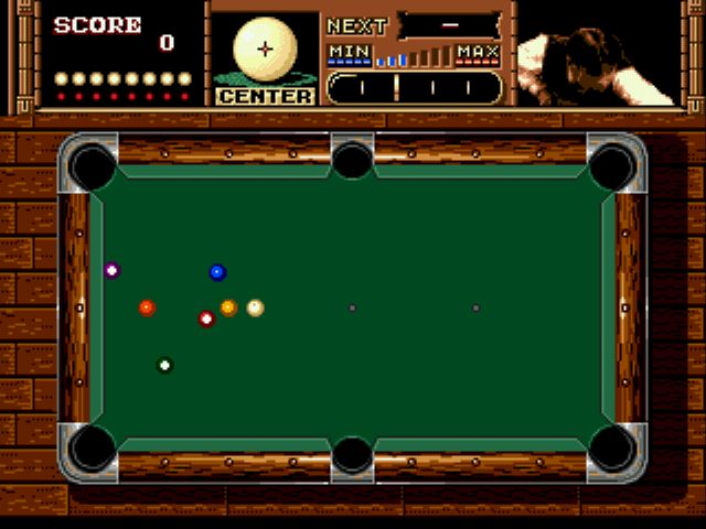 Pantallazo del juego online Side Pocket (genesis)