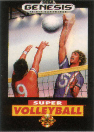 Carátula del juego Super Volleyball (Genesis)
