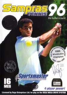 Carátula del juego Pete Sampras Tennis '96 (Genesis)