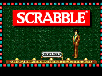 Carátula del juego Scrabble (Genesis)