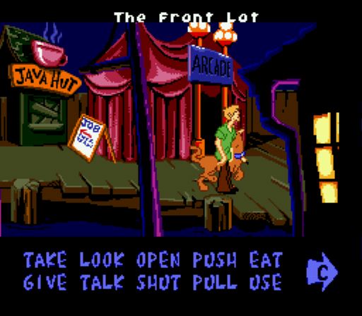 Pantallazo del juego online Scooby-Doo Mystery (Genesis)
