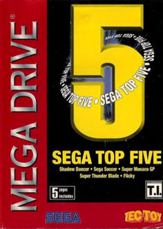 Carátula del juego SEGA Top Five (Genesis)