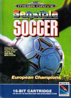 Carátula del juego Sensible Soccer (Genesis)