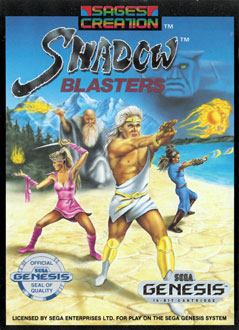 Carátula del juego Shadow Blasters (Genesis)