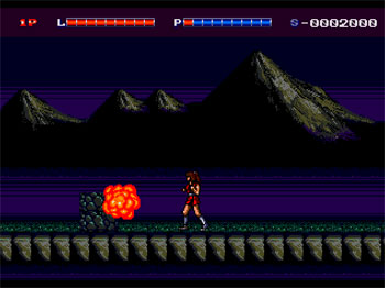 Pantallazo del juego online Shadow Blasters (Genesis)