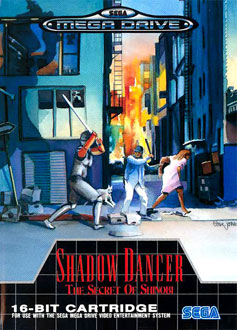 Carátula del juego Shadow Dancer The Secret of Shinobi (Genesis)
