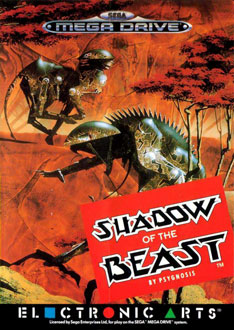 Carátula del juego Shadow of the Beast (Genesis)