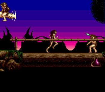 Pantallazo del juego online Shadow of the Beast (Genesis)