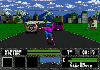 Pantallazo del juego online Skitchin' (Genesis)