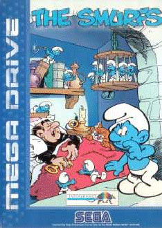 Carátula del juego The Smurfs (Genesis)