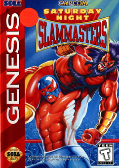 Carátula del juego Saturday Night Slam Masters (Genesis)